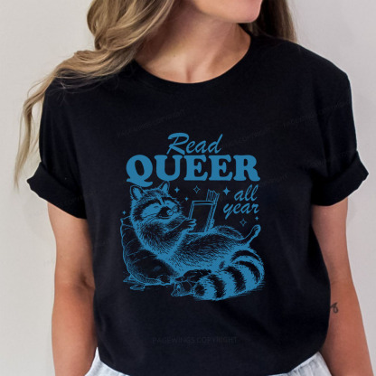 Pagewings Read Queer All Year Unisex Classic T-shirt