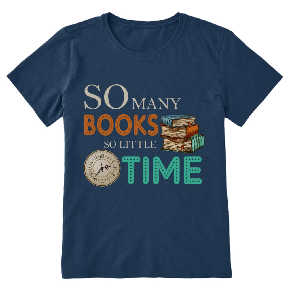 Pagewings So Many Books So Little Time Book Unisex Classic T-shirt