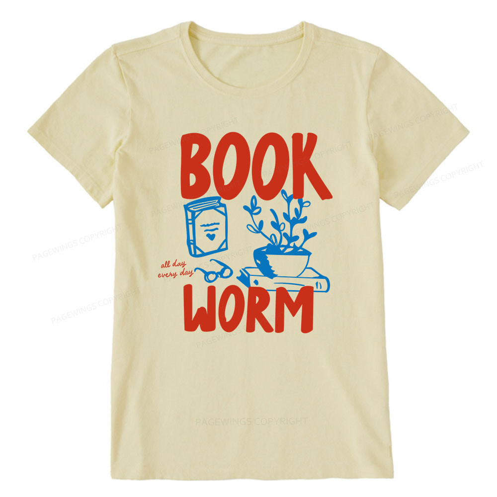 Pagewings Bookworm Unisex Classic T-shirt