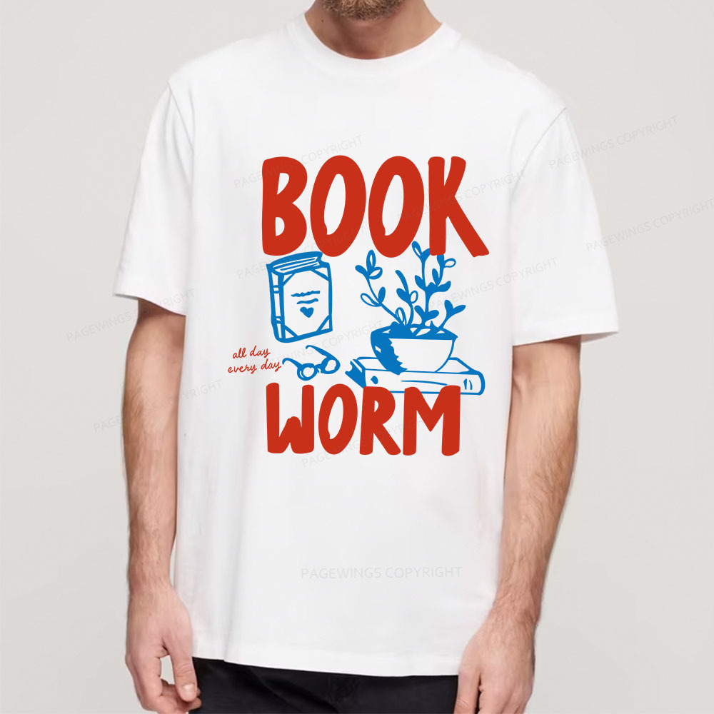 Pagewings Bookworm Unisex Classic T-shirt