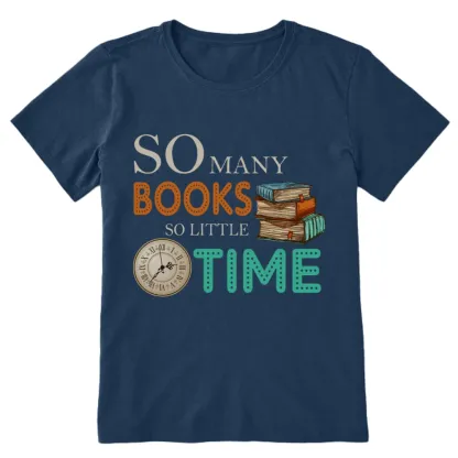 Pagewings So Many Books So Little Time Book Unisex Classic T-shirt