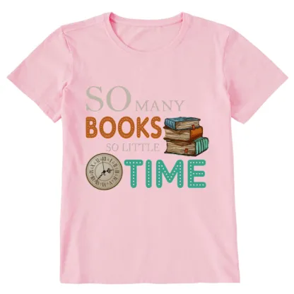 Pagewings So Many Books So Little Time Book Unisex Classic T-shirt