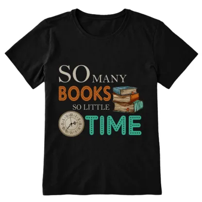 Pagewings So Many Books So Little Time Book Unisex Classic T-shirt