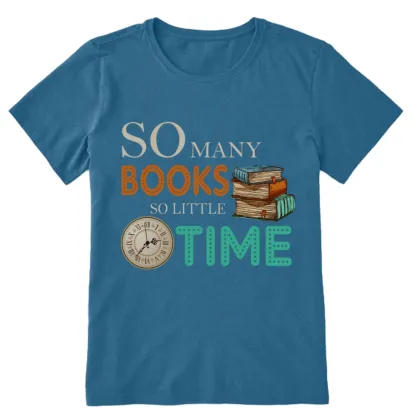 Pagewings So Many Books So Little Time Book Unisex Classic T-shirt