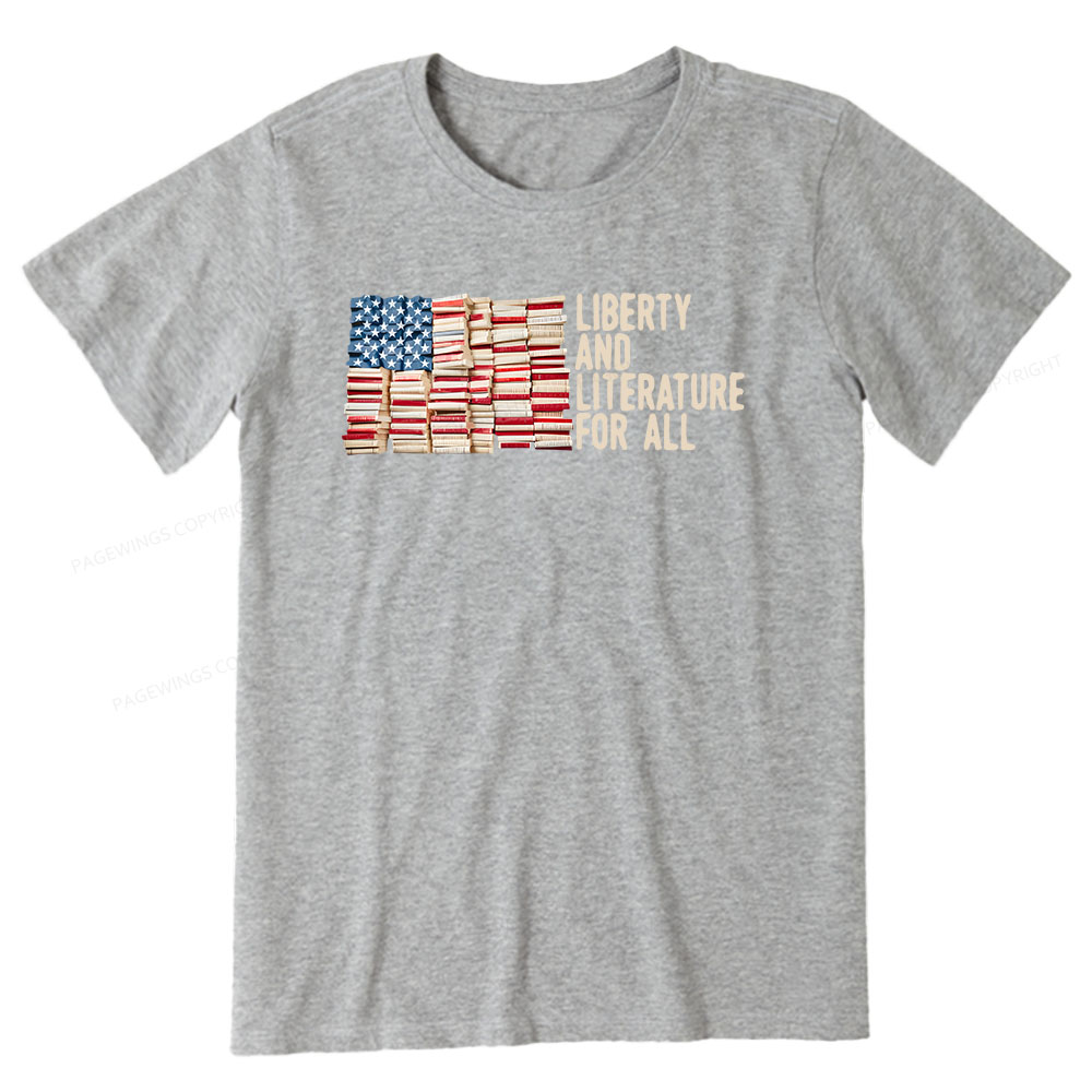 Pagewings Liberty And Literature For All Unisex Classic T-shirt