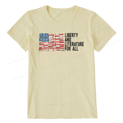 Pagewings Liberty And Literature For All Unisex Classic T-shirt