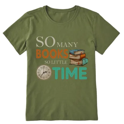Pagewings So Many Books So Little Time Book Unisex Classic T-shirt