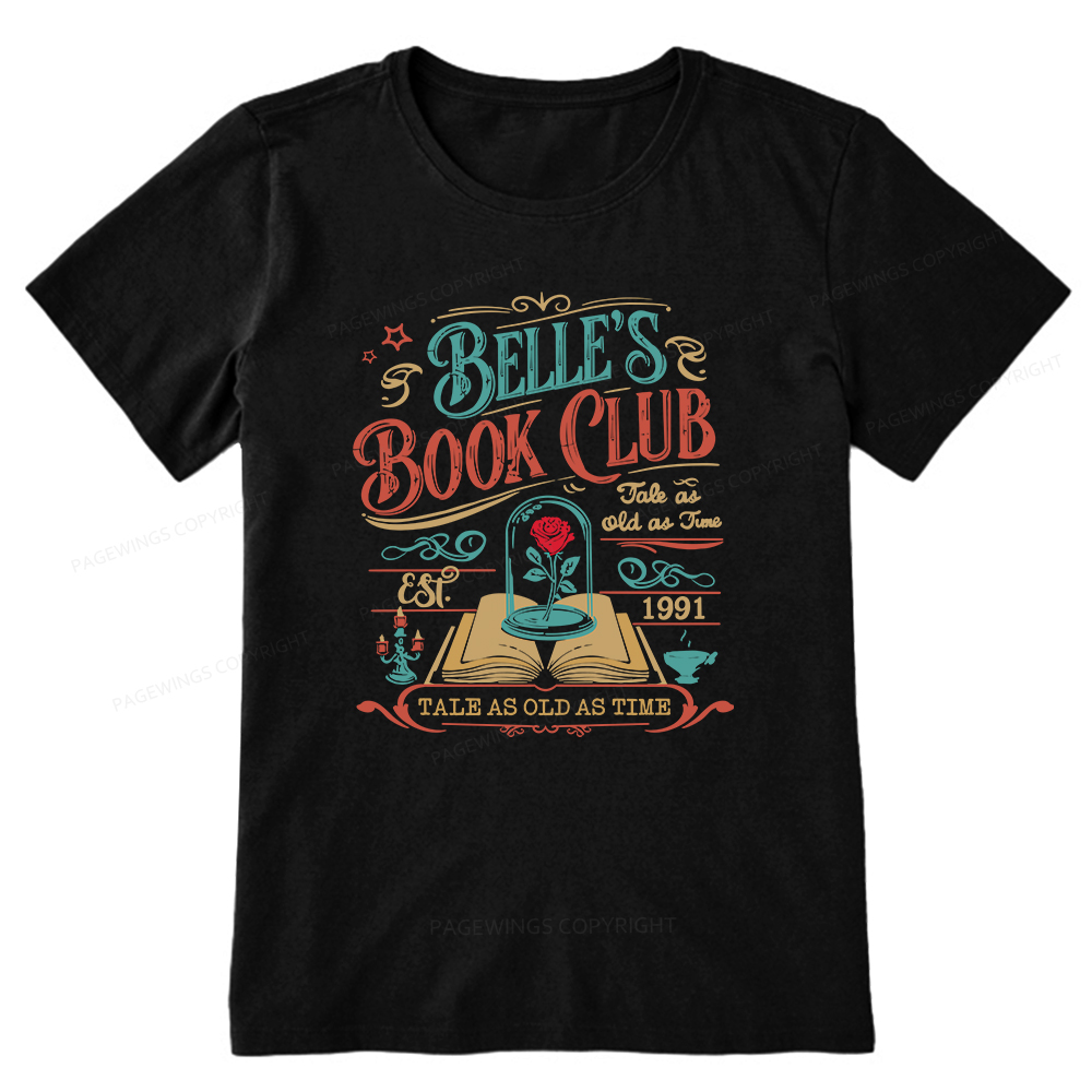 Pagewings Belle‘s Book Club Unisex Classic T-shirt