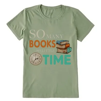 Pagewings So Many Books So Little Time Book Unisex Classic T-shirt