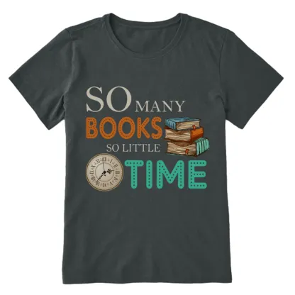 Pagewings So Many Books So Little Time Book Unisex Classic T-shirt