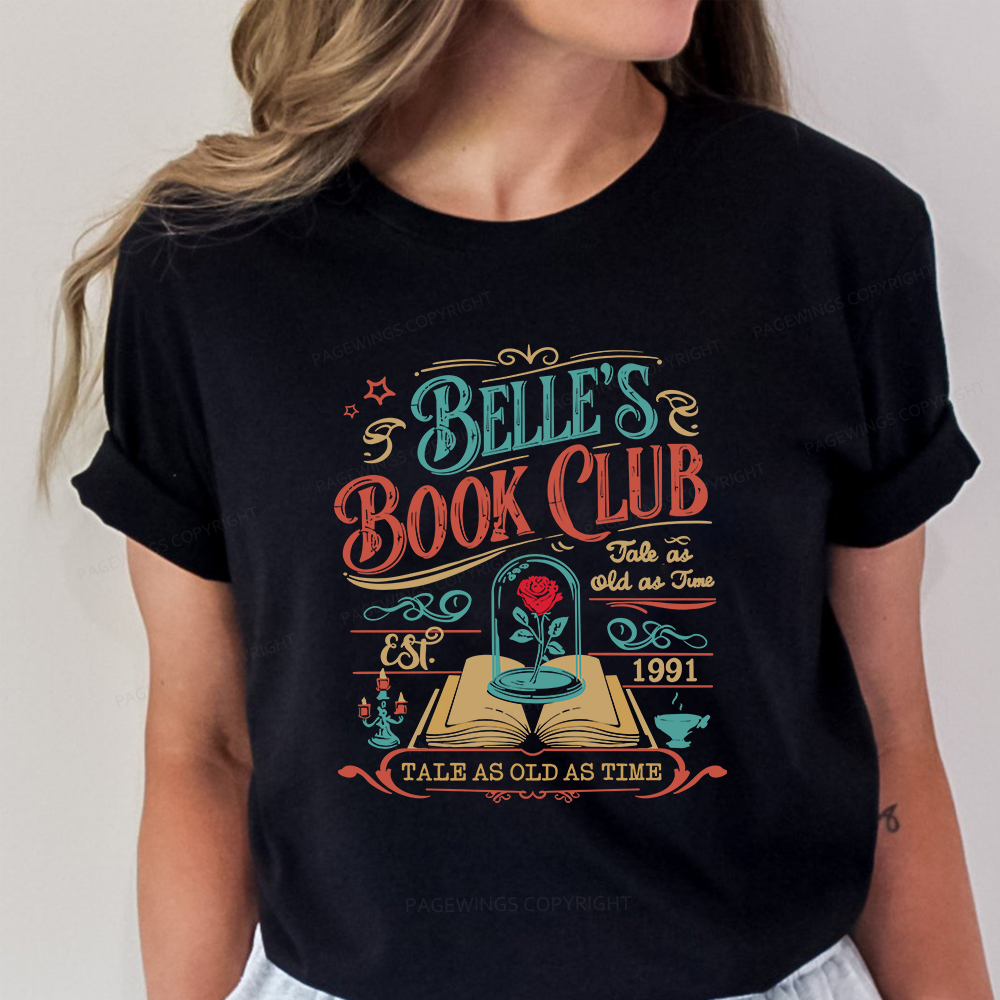 Pagewings Belle‘s Book Club Unisex Classic T-shirt