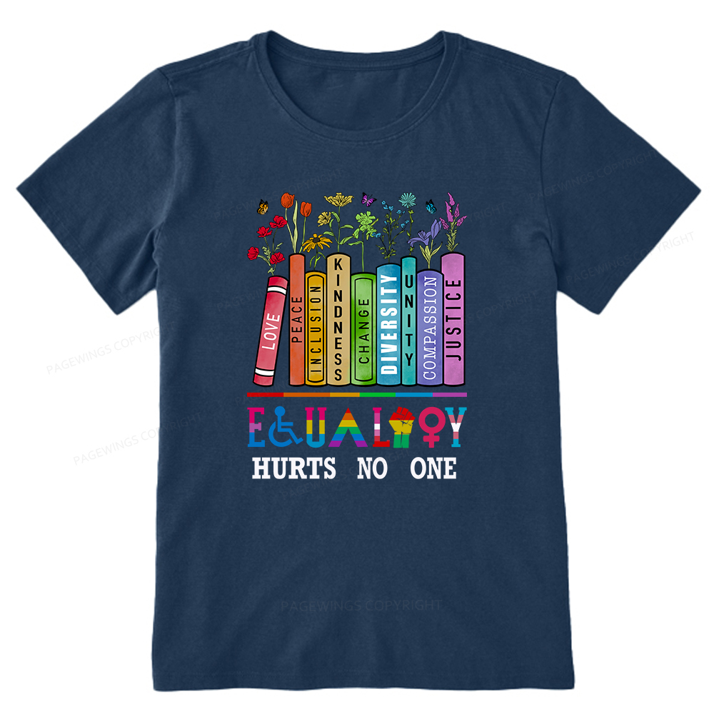 Pagewings Equality Hurts No One Unisex Classic T-shirt