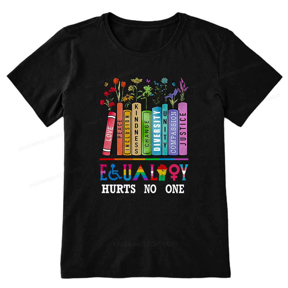 Pagewings Equality Hurts No One Unisex Classic T-shirt