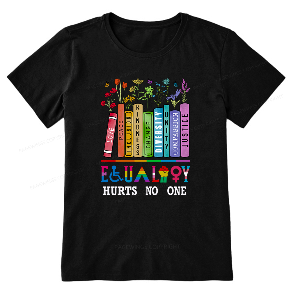 Pagewings Equality Hurts No One Unisex Classic T-shirt