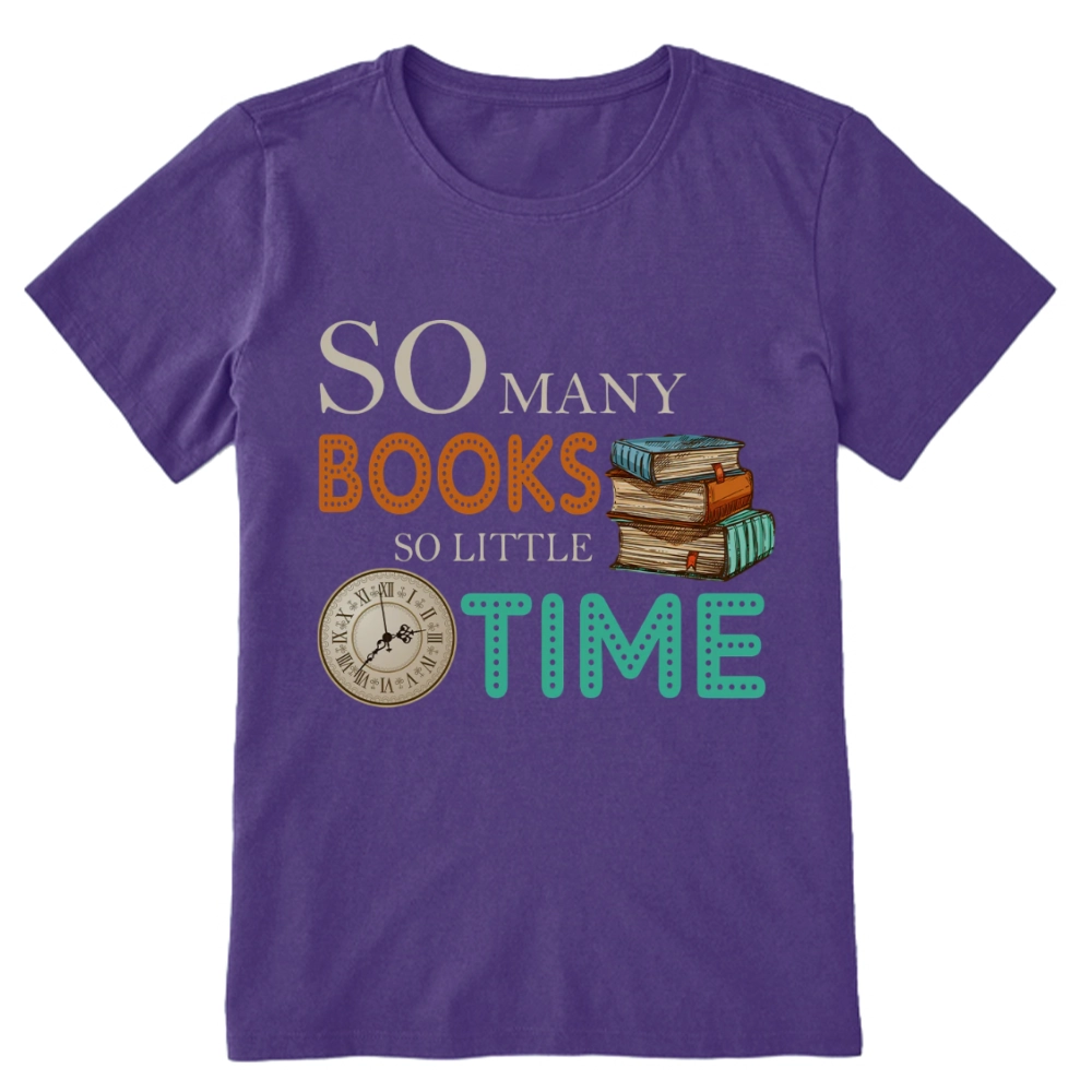 Pagewings So Many Books So Little Time Book Unisex Classic T-shirt