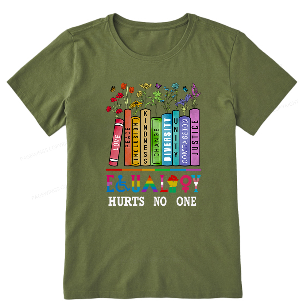 Pagewings Equality Hurts No One Unisex Classic T-shirt