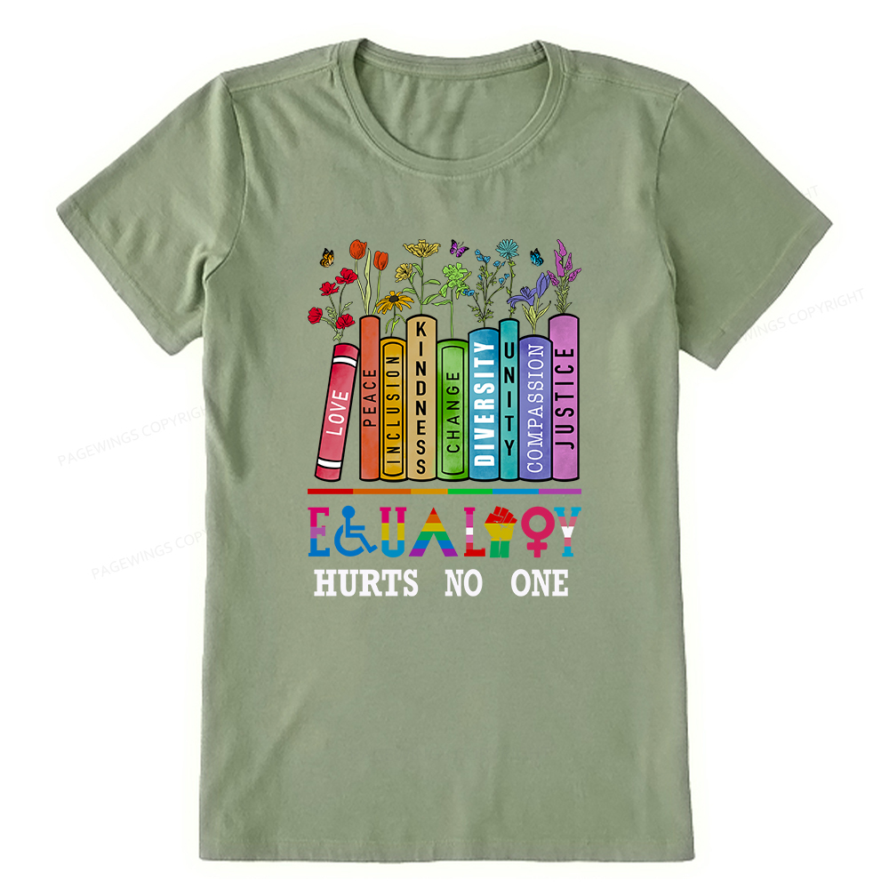 Pagewings Equality Hurts No One Unisex Classic T-shirt