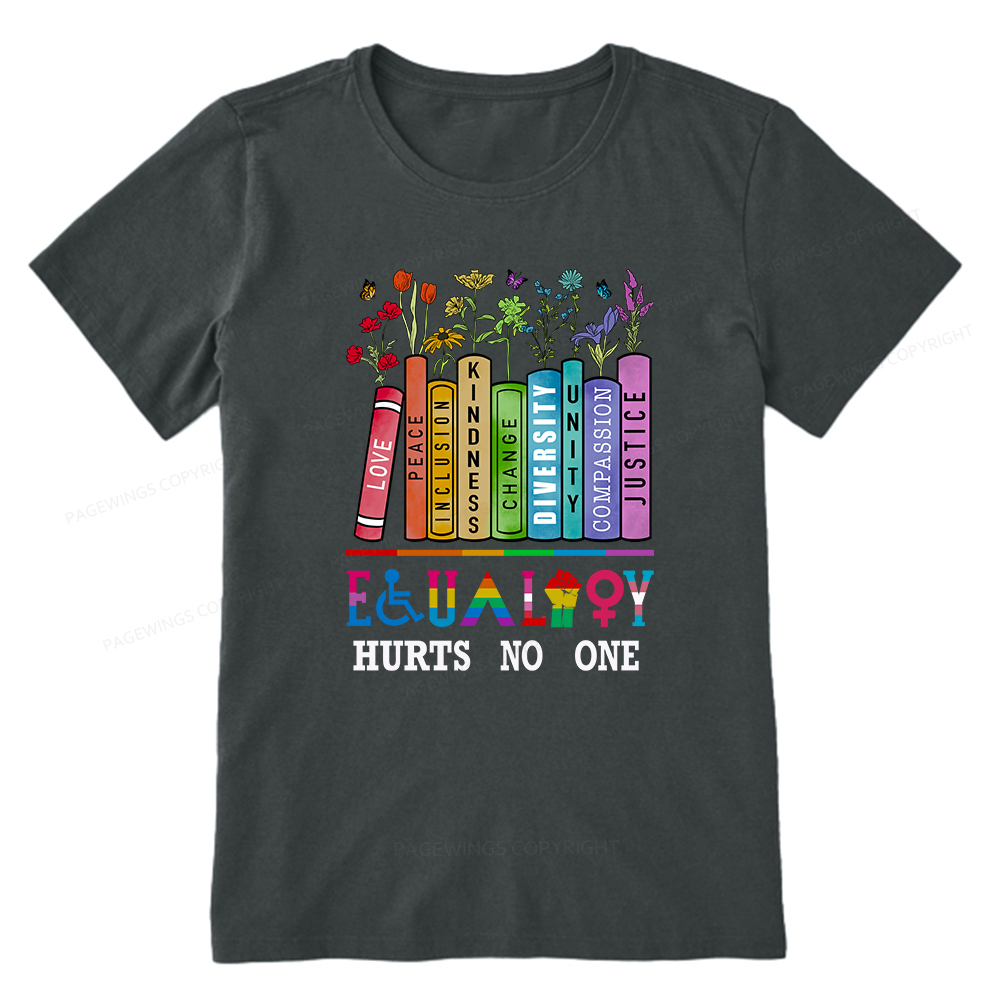 Pagewings Equality Hurts No One Unisex Classic T-shirt