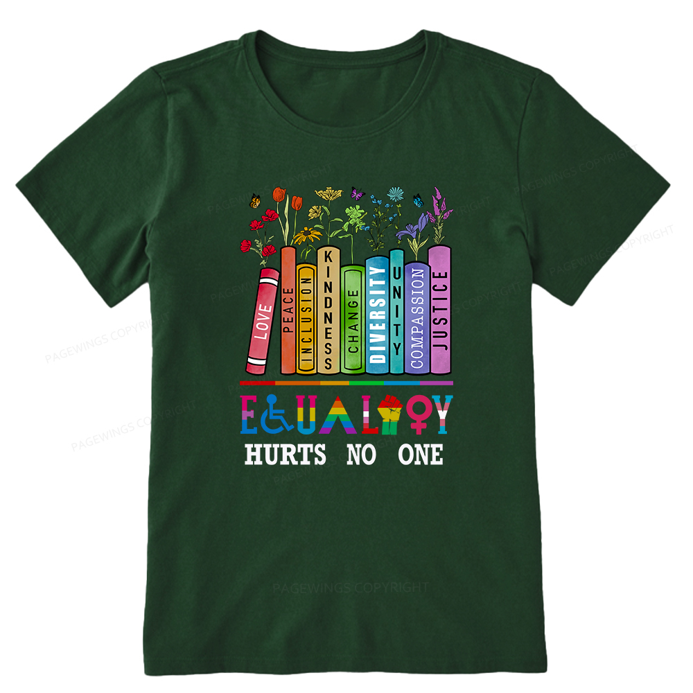 Pagewings Equality Hurts No One Unisex Classic T-shirt