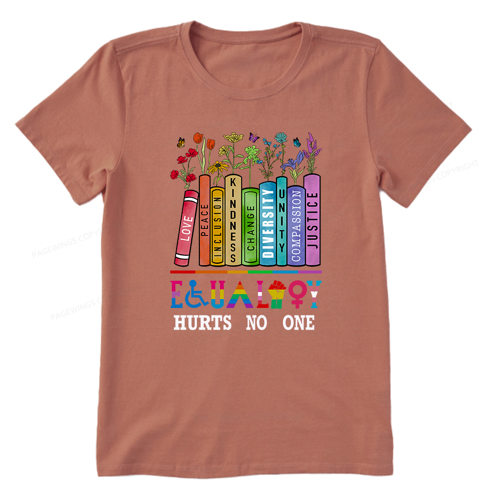 Pagewings Equality Hurts No One Unisex Classic T-shirt