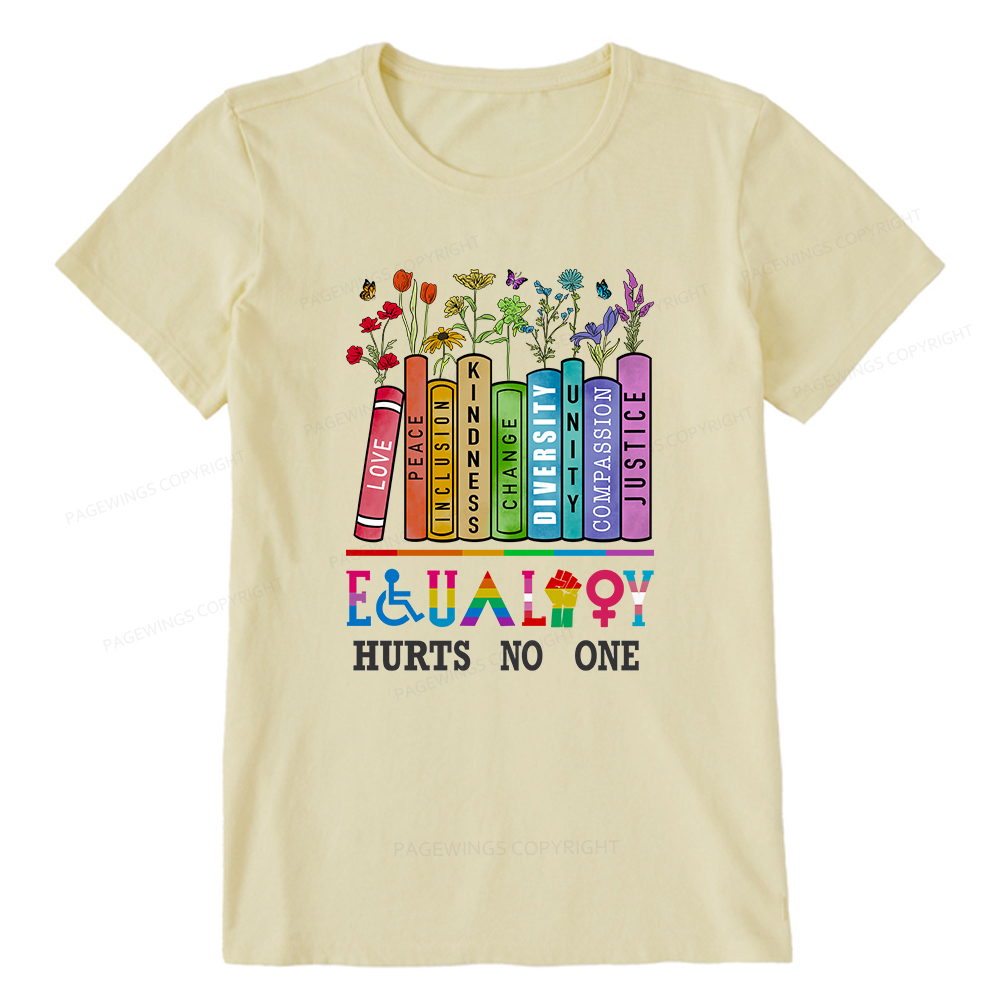 Pagewings Equality Hurts No One Unisex Classic T-shirt