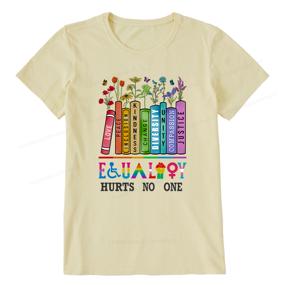 Pagewings Equality Hurts No One Unisex Classic T-shirt