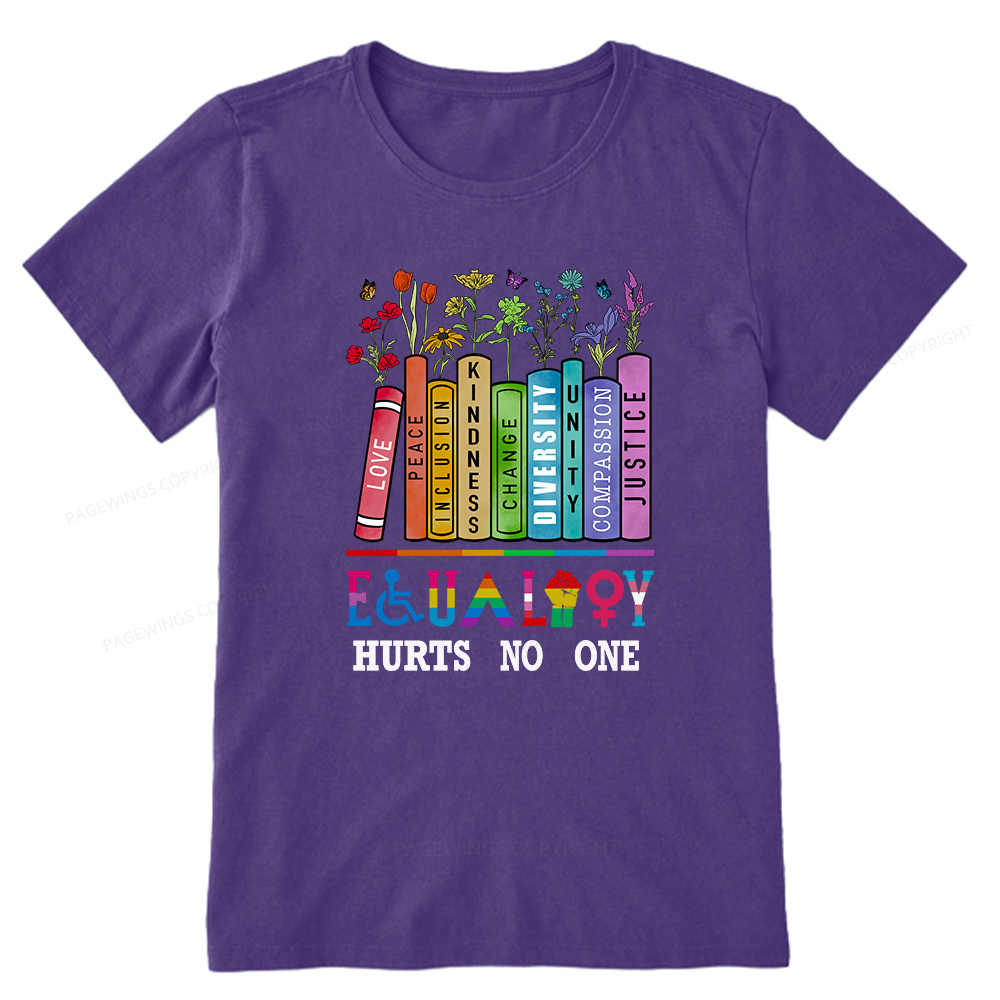 Pagewings Equality Hurts No One Unisex Classic T-shirt