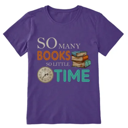 Pagewings So Many Books So Little Time Book Unisex Classic T-shirt