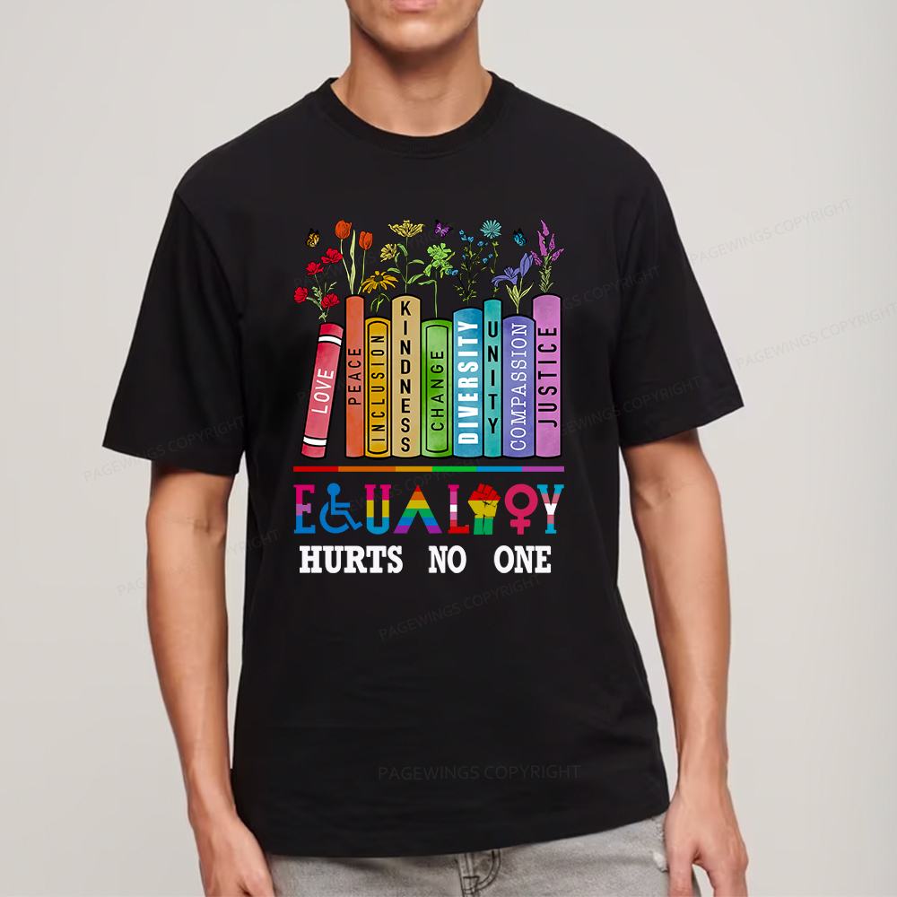 Pagewings Equality Hurts No One Unisex Classic T-shirt