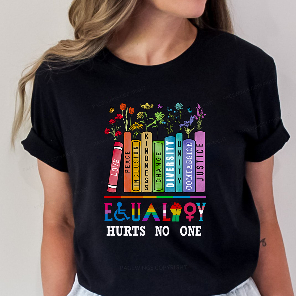 Pagewings Equality Hurts No One Unisex Classic T-shirt