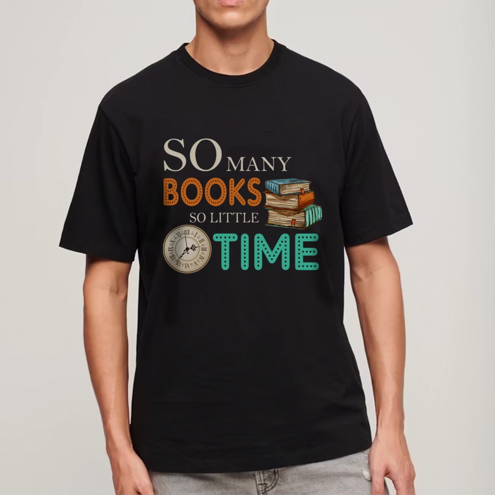 Pagewings So Many Books So Little Time Book Unisex Classic T-shirt
