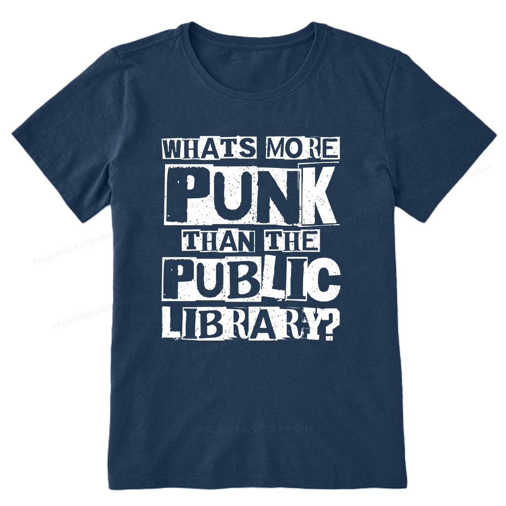Pagewings What‘s More Punk Than the Public Library Unisex Classic T-shirt