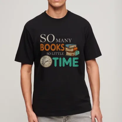 Pagewings So Many Books So Little Time Book Unisex Classic T-shirt
