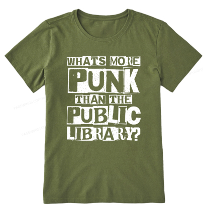 Pagewings What‘s More Punk Than the Public Library Unisex Classic T-shirt