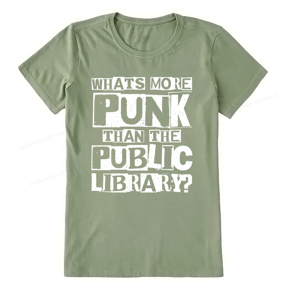 Pagewings What‘s More Punk Than the Public Library Unisex Classic T-shirt