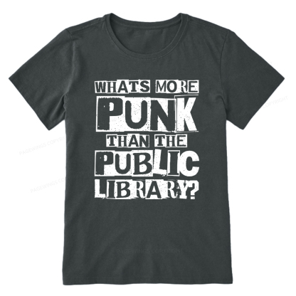 Pagewings What‘s More Punk Than the Public Library Unisex Classic T-shirt