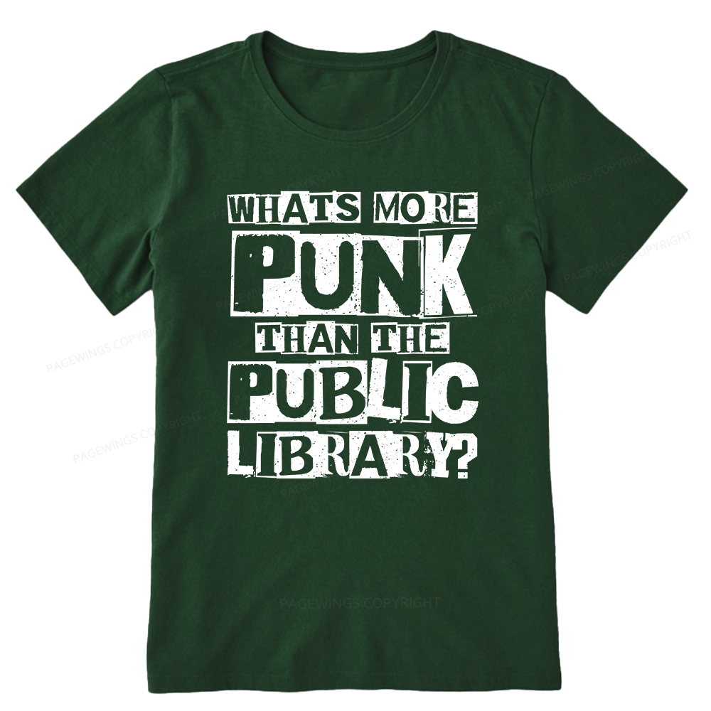 Pagewings What‘s More Punk Than the Public Library Unisex Classic T-shirt