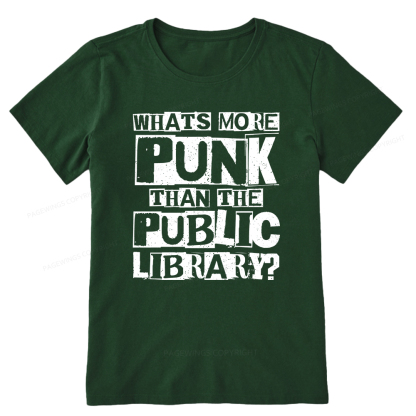 Pagewings What‘s More Punk Than the Public Library Unisex Classic T-shirt