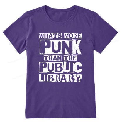 Pagewings What‘s More Punk Than the Public Library Unisex Classic T-shirt