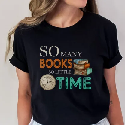Pagewings So Many Books So Little Time Book Unisex Classic T-shirt