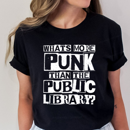 Pagewings What‘s More Punk Than the Public Library Unisex Classic T-shirt