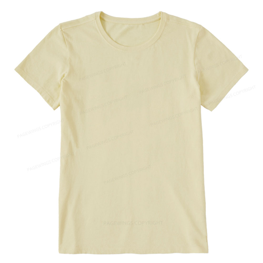Pagewings Comfortable Solid Color Unisex Classic T-shirt