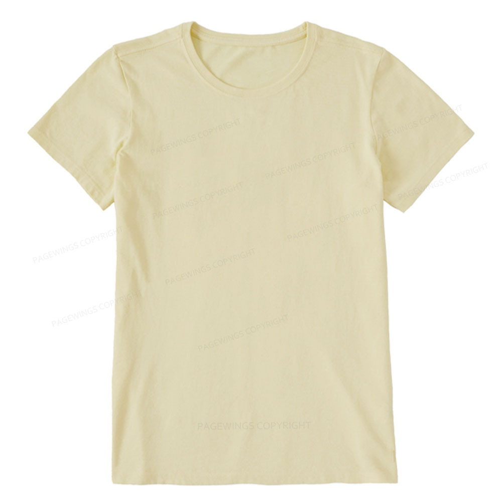 Pagewings Comfortable Solid Color Unisex Classic T-shirt