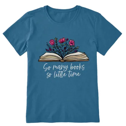 Pagewings So Many Books So Little Time Unisex Classic T-shirt