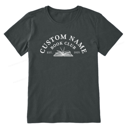 Pagewings Personalized Custom Book Club Unisex Classic T-shirt