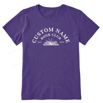 Pagewings Personalized Custom Book Club Unisex Classic T-shirt