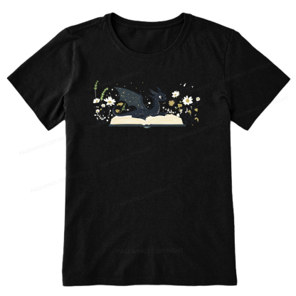 Pagewings Dragon Book Unisex Classic T-shirt
