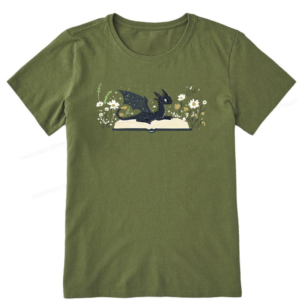 Pagewings Dragon Book Unisex Classic T-shirt