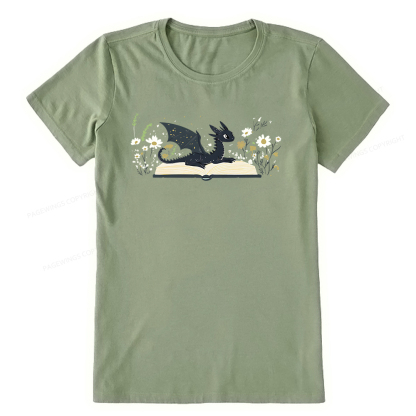 Pagewings Dragon Book Unisex Classic T-shirt