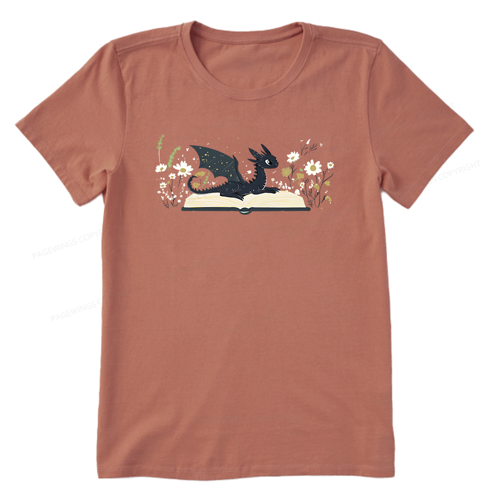 Pagewings Dragon Book Unisex Classic T-shirt